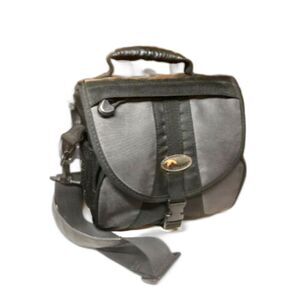 Lowepro EX-140 Camera Camcorder Storage Bag Case Black Nylon w/ Shoulder Strap